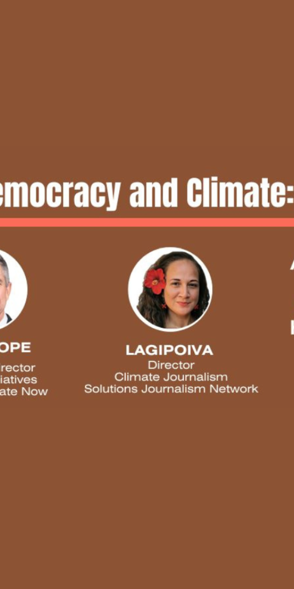 AAJA conference session on Aug 7 focuses on covering democracy and climate issues