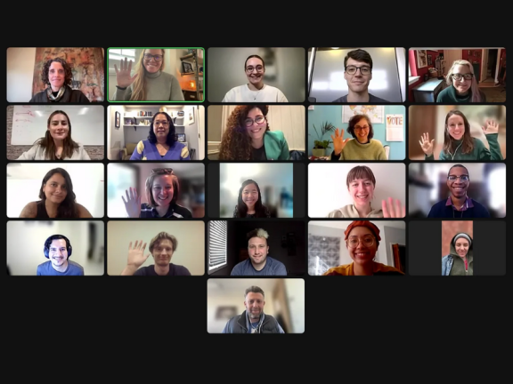 SJN’s 2024 Climate Solutions Cohort meets virtually on Zoom