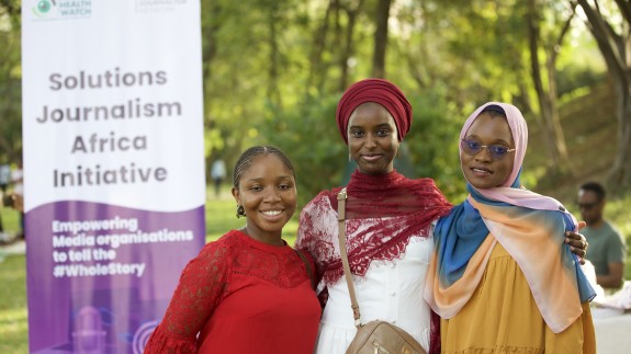 Journalists gather for a solutions journalism celebration