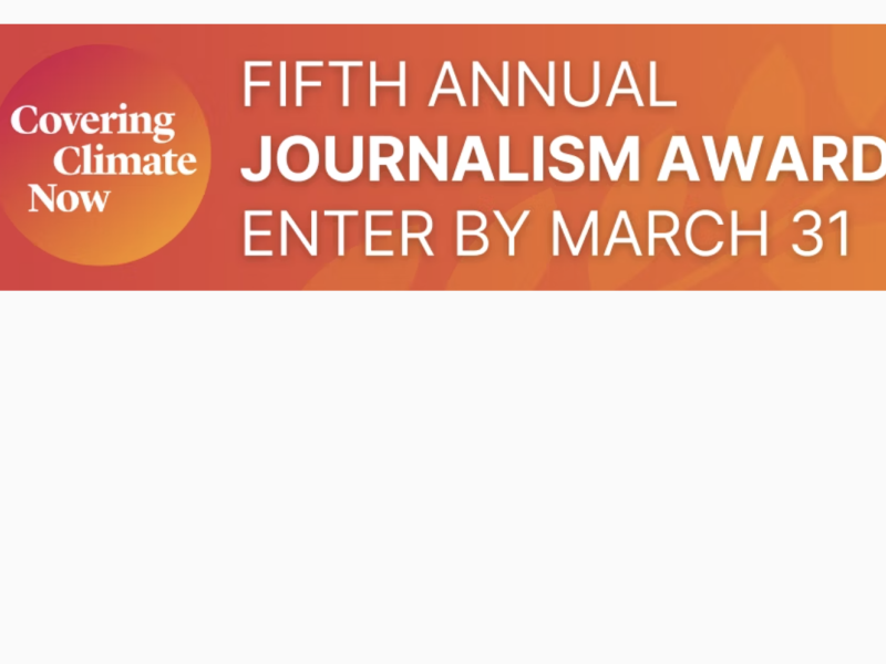 Covering Climate Now Journalism Awards