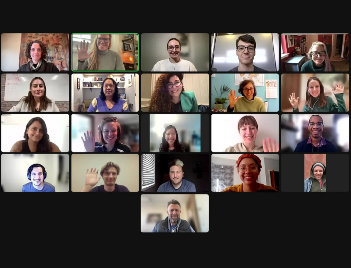 SJN’s 2024 Climate Solutions Cohort meets virtually on Zoom